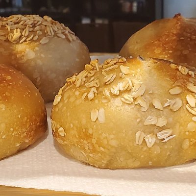 Sourdough Flight (4 Mini Boules) classic/Jalapeño Cheddar/Italian Herbs/oats 
