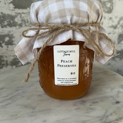 Cottage Mill Peach Preserves