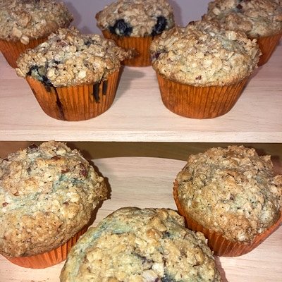 Blueberry Streusel Muffin