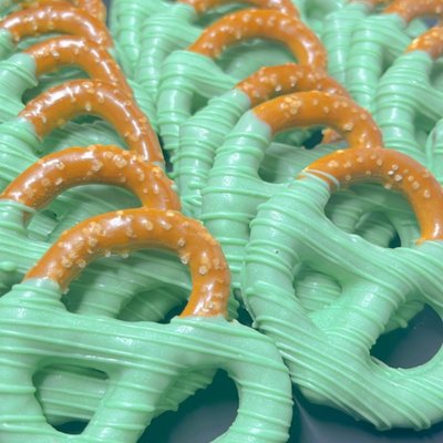 Dozen Chocolate Covered Classic Pretzels
