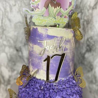 2 Tier Custom Cake