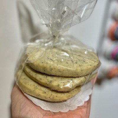 Earl Grey Shortbread, 3 Pcs