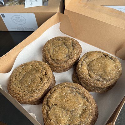 Blackstrap Molasses Ginger Cookies