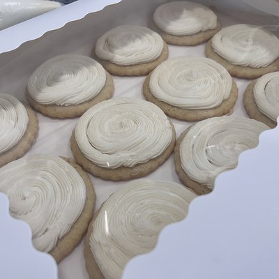 Small Frosted Cutout Cookies 