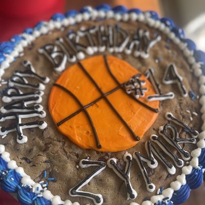Chocolate Chip Cookie Cake
