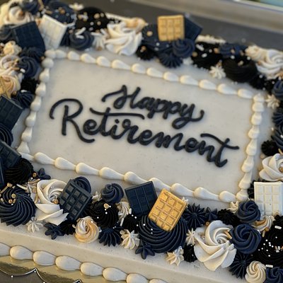 1/2 Sheet Cake Double Layer 