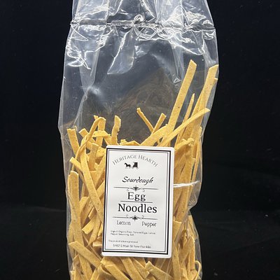 Lemmon Pepper Sourdough Noodles