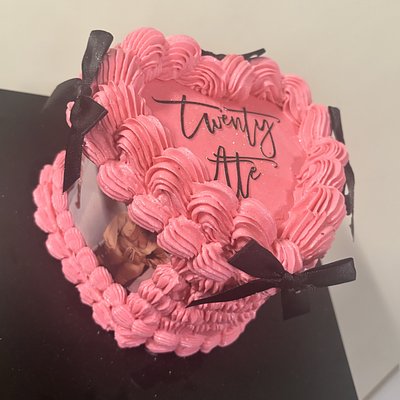 6” Custom Custom Cake (Heart Or Round)