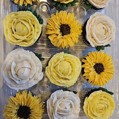 Floral Cupcake Dozen