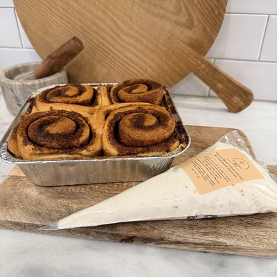 Cottage Mill Cinnamon Rolls- 4 Pack 