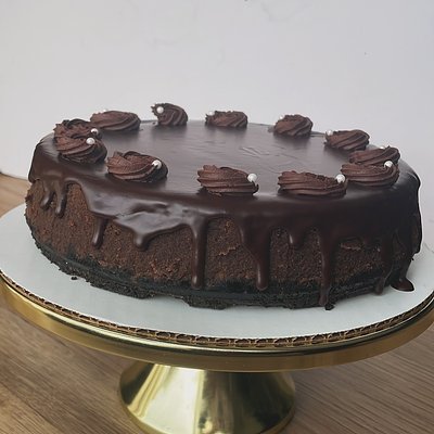 Triple Chocolate Cheesecake 