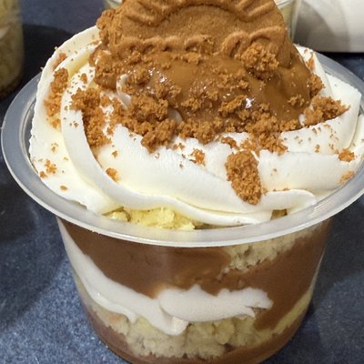 Biscoff Cookie Butter Cake Cup 
