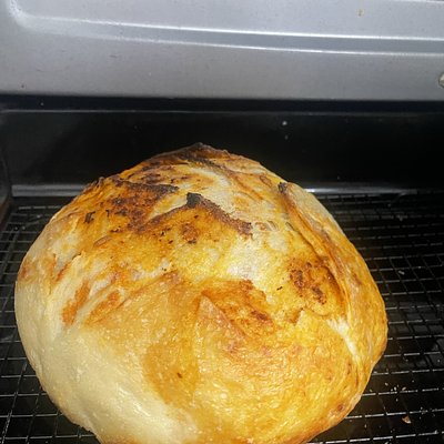 Sourdough Chili Oil Green Onion Loaf 