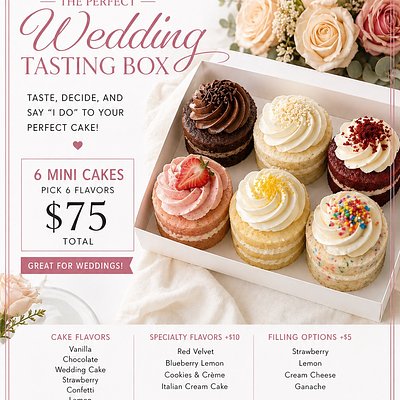 Cake Tasting Box