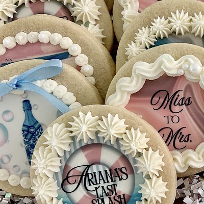 Buttercream Cookies With Edible Images