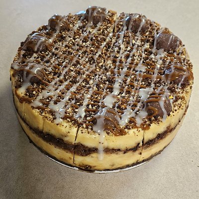 9" Turtle Cheesecake 