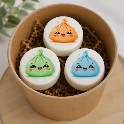 3pk Mystery Dumpling Chocolate Covered Oreos 