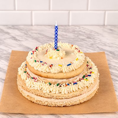     Cozy Celebration Cookie Cake
