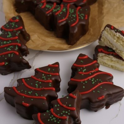Chocolate Christmas Trees