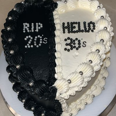 10 Inch Heart Cake/ Pastel De Corazón De 10 Pulgadas 