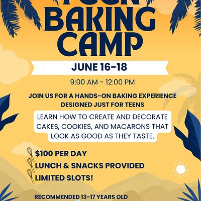 Summer Teen Baking Camp
