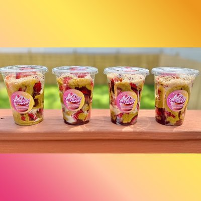 Dubai Chocolate Strawberry Cups