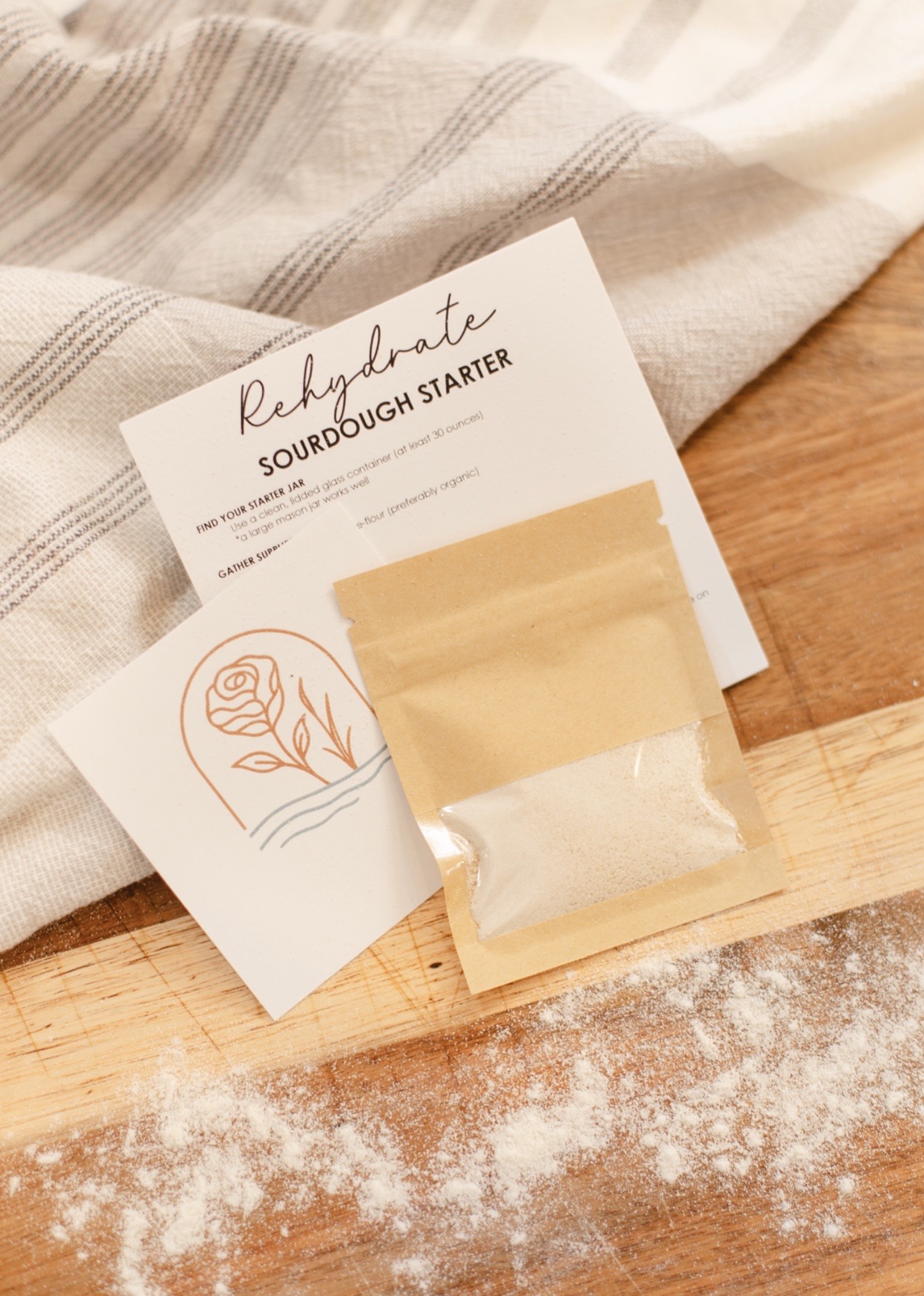 Organic Sourdough Starter DEHYDRATED  