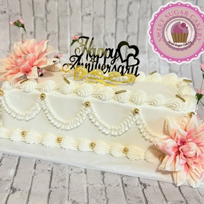 Vintage Block Cake 
