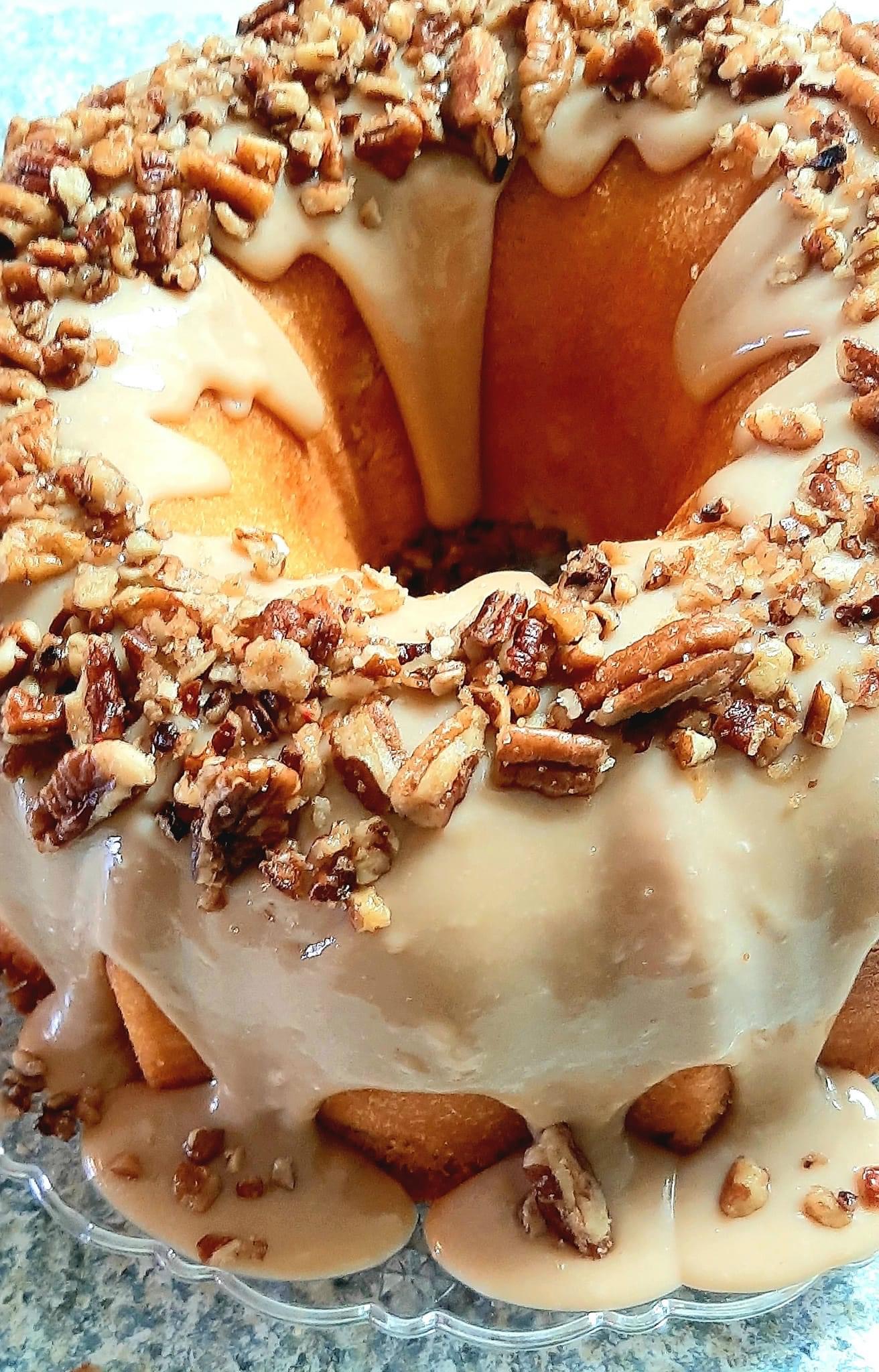 Decadent Caramel Pound Cake