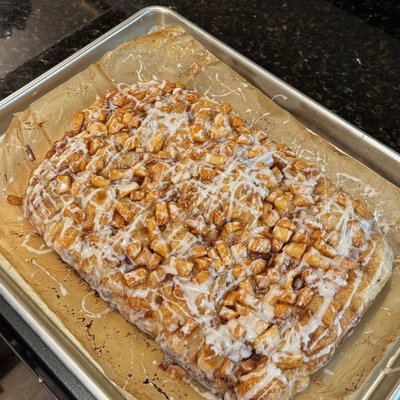 Apple Cobbler Focaccia