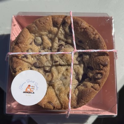 Bento Cookie Pie With Nutella And Hazelnut White Chocolate 