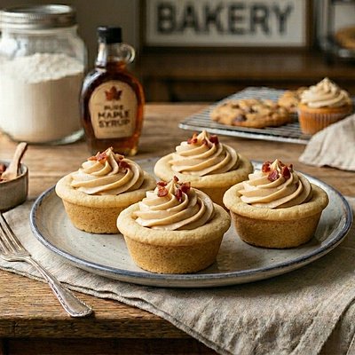 Maple Sugar Cookie Cups