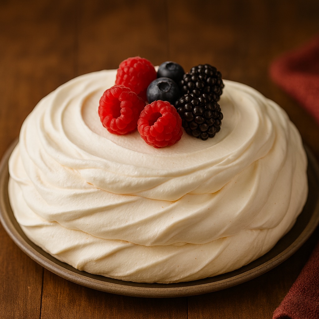 Cream Pavlovas 