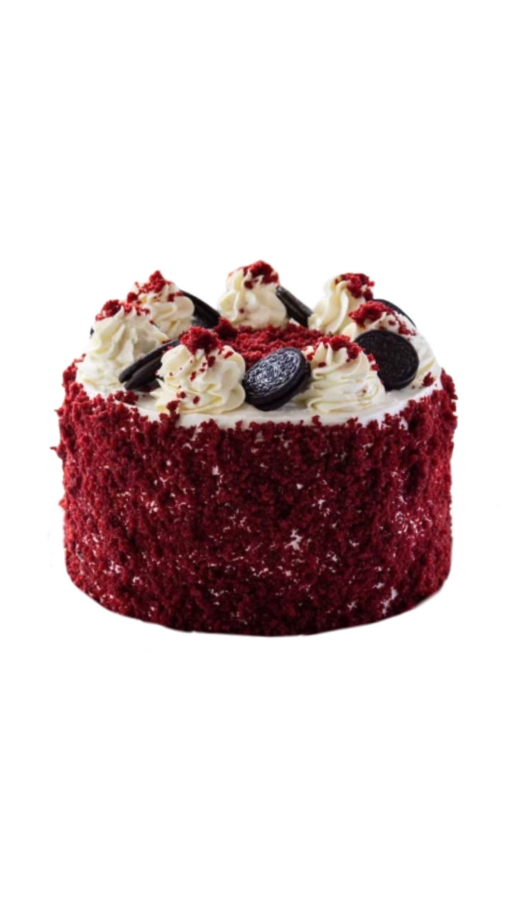Red Velvet Oreo Pound Cake