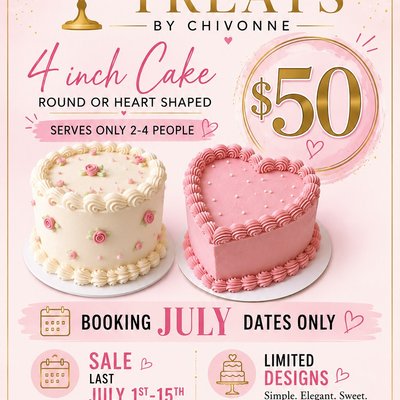 4 Inch Cake