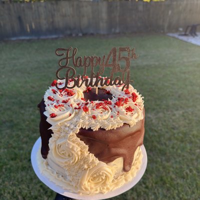 Sugar Free Custom 3 Tier Cake
