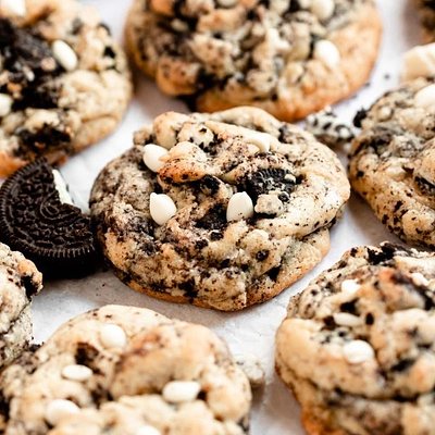 Sourdough Cookies + Cream Cookies 