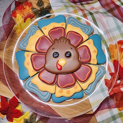 Turkey Cookie Platter