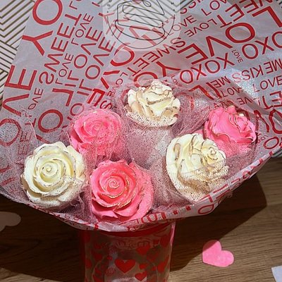 Boutique of chocolate covered strawberry roses
