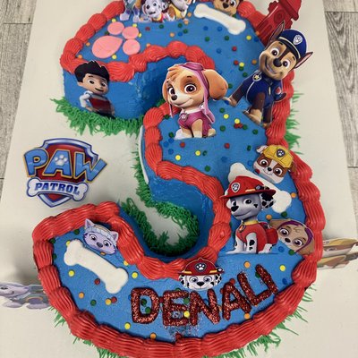 Number Cake (1 Number)
