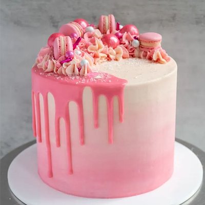 OMBRE SMASH CAKE