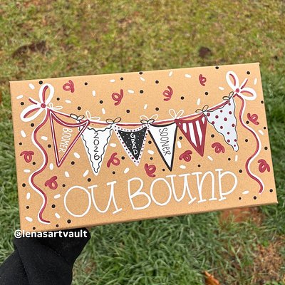 Small 11” x 6” Keepsake Box 