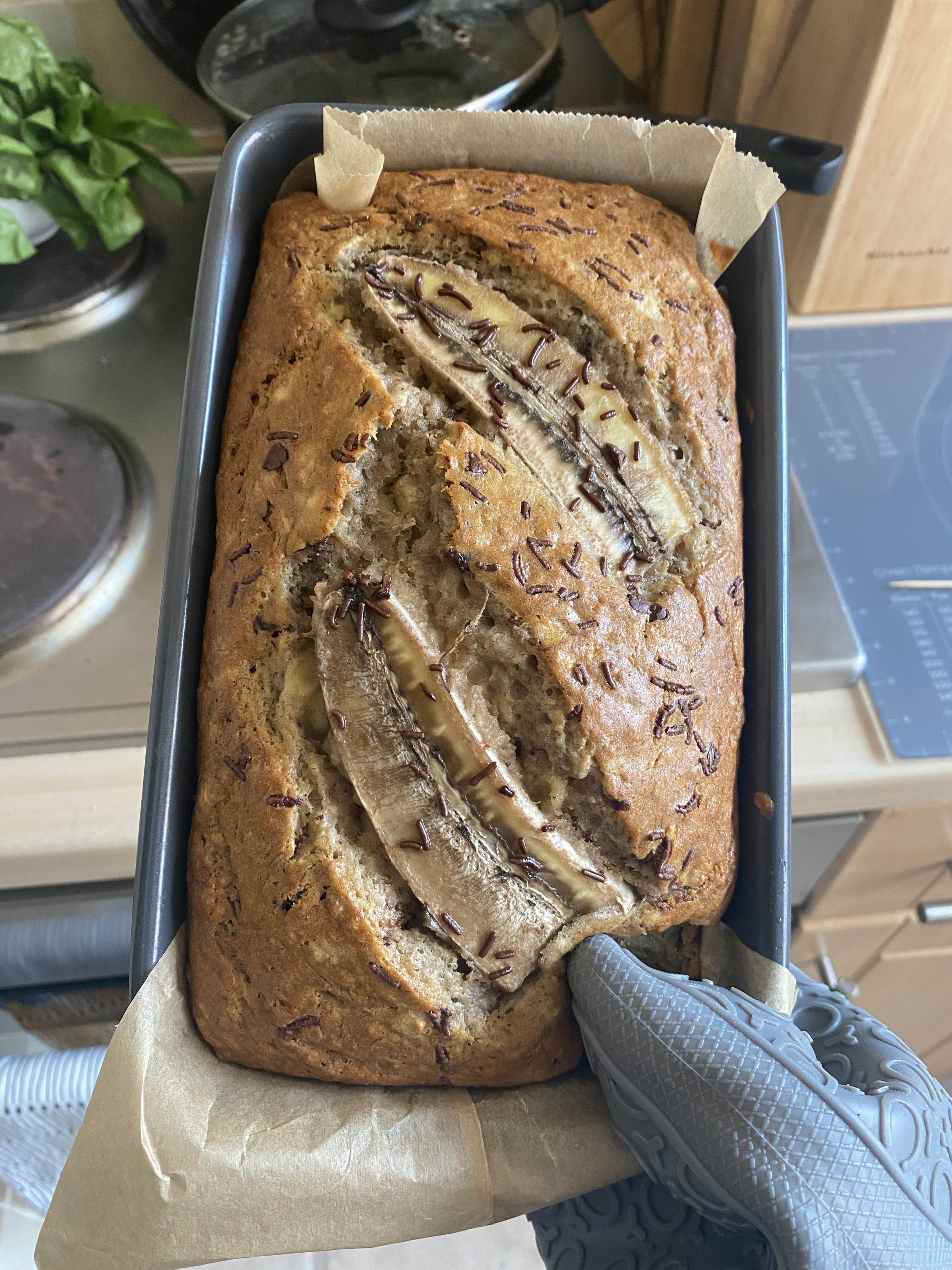 Banana Bread 2lb Tray
