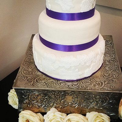 Fondant 3 Tier- 6/8/10 Inch Cake