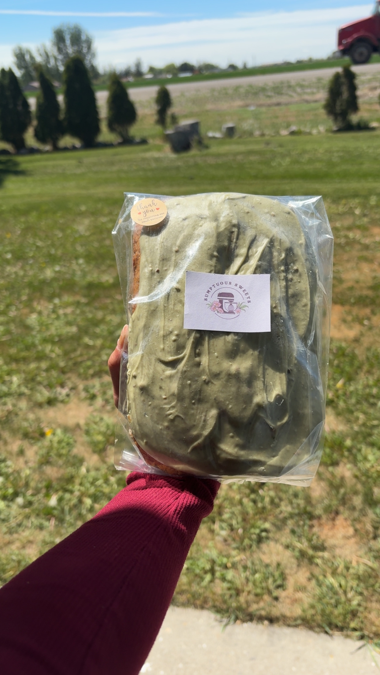 Zucchini Pistachio Loaf 