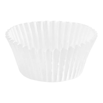 Plain White Cupcake Liners (100 Count)