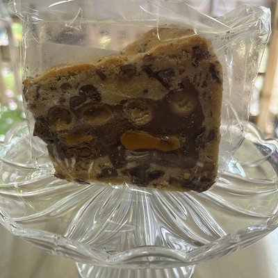 Mars Bar And Malteser Cookie Pie Slice