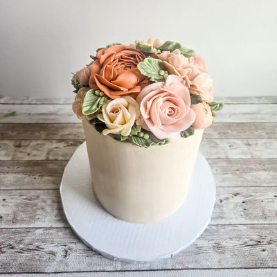 6" 3 Layer Cake