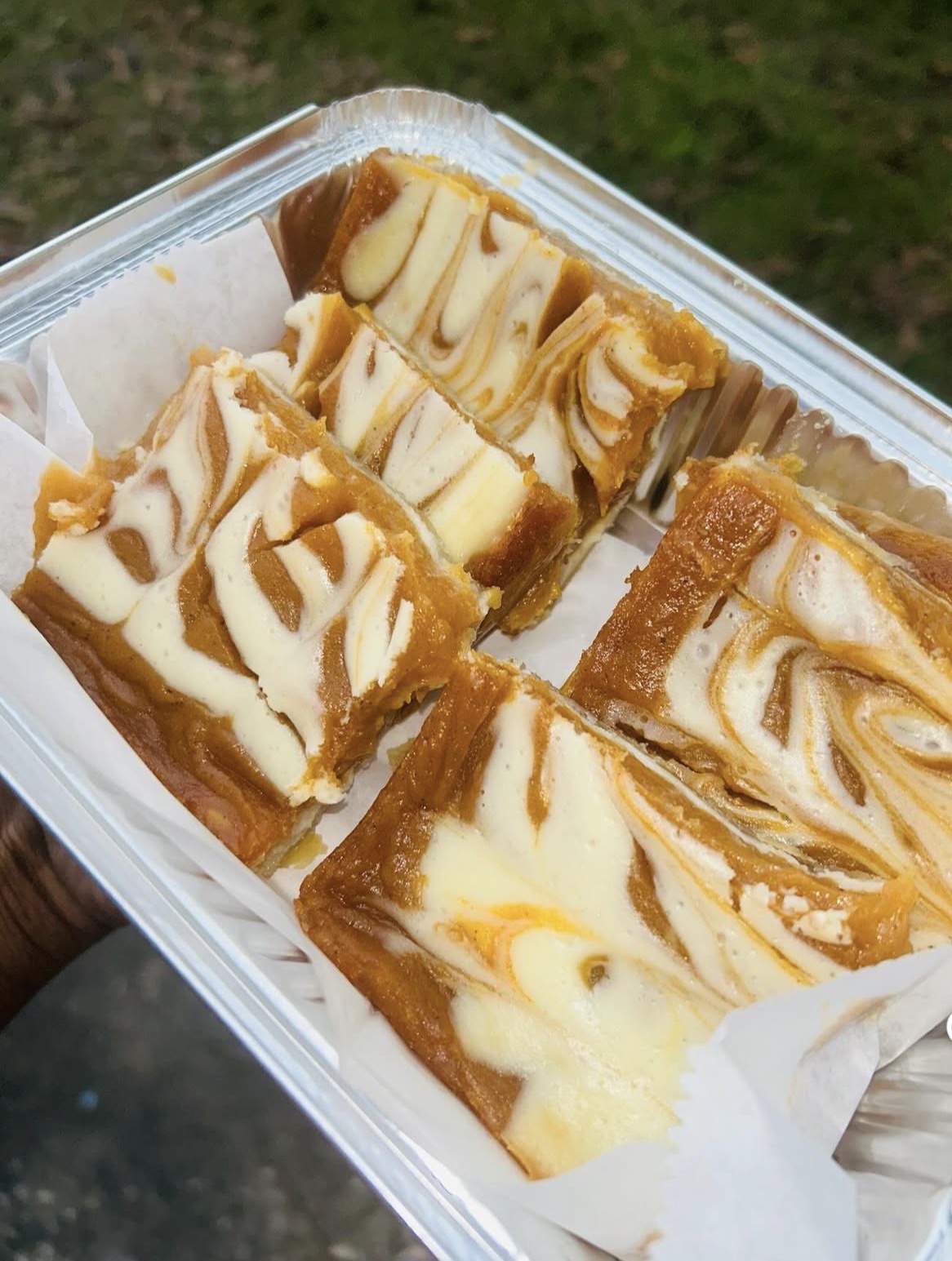 Sweet Potato Cheesecake Brownies