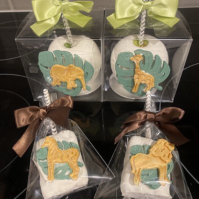 Decorated Rice Krispie 